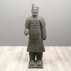 Guerriero cinese statua di fanteria 100 cm