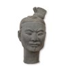 Chinese Warrior Head in Terracotta