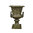 Vase Medicis and pedestal cast iron