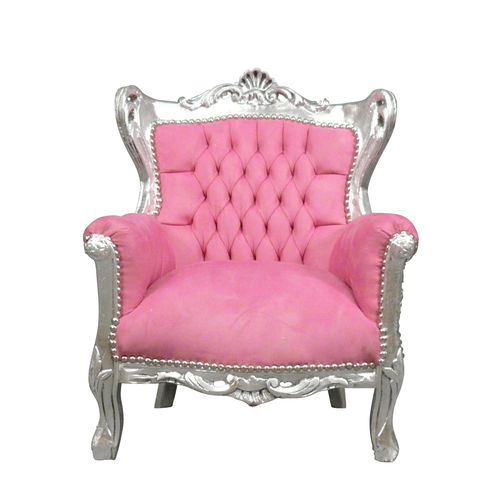 Baroque pink child chair