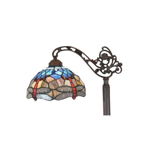 Lámpara de pie Tiffany libélula