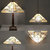 Our collection of Tiffany lamps in picture