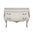 Commode baroque blanche