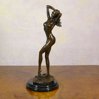 Erotic bronze statues