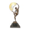 Art Deco bronce estatua - Dancer