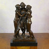 Die drei Grazien - Bronze Statue