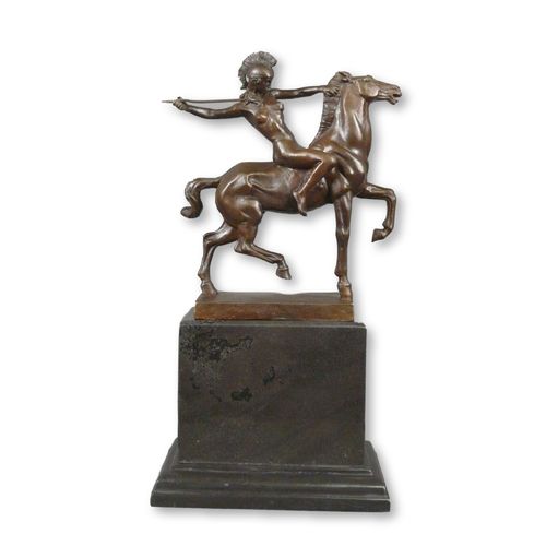 The "Amazon" - bronze reproduction from the statue of Franz von Stuck - Mythology