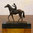 Statue bronze - Le jockey