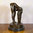 Sculpture en bronze érotique d'une femme nue