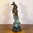 Bronze statue of a mermaid - two bronze patina