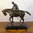 Statue équestre en bronze - Le jockey