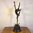 Art Deco estatua de bronce - Bailarina Serpiente