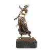 Danzatrice Orientale. - Statua in bronzo orientalista