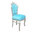 Blue baroque chair