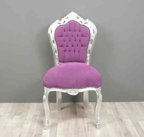 Baroque purple chair