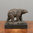 Sculpture en bronze d'un ours
