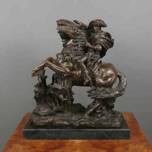 Escultura de bronce de Napoleón