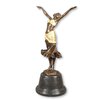 Art deco estatua de bronce - Dancer