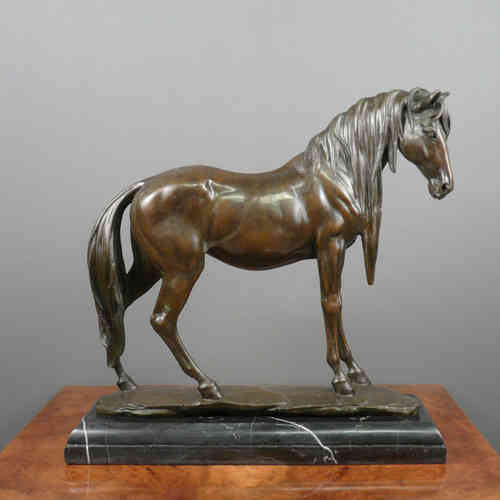 Bronze Statue - Pferd