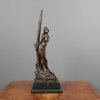 Estatua de bronce - los rehenes