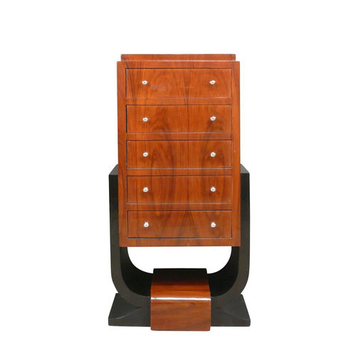 Art Deco rosewood commode