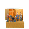Set of 5 statuettes - Warriors Xian 25 cm