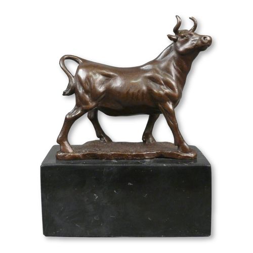 Estatua de bronce "El toro", después de Isidoro Bonheur