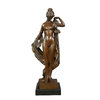 Bronze statue of a Greek goddess