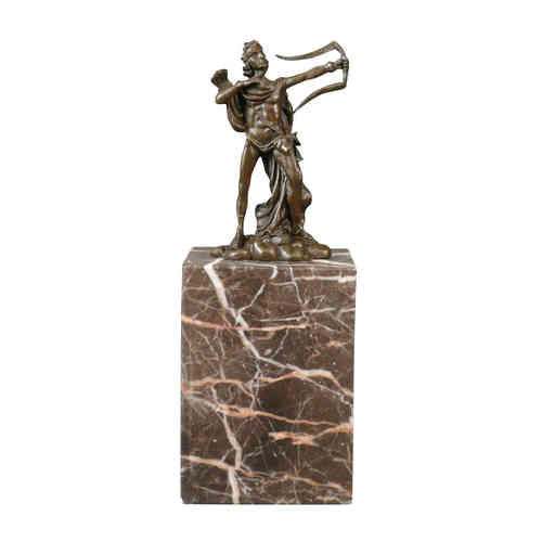 Arciere - Statua in bronzo