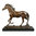 Bronzestatue von einem Pferd