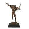 Pareja de bailarines - Estatua de bronce