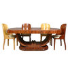 Art Deco in palissandro tavola