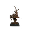 Estatua de bronce - desnuda