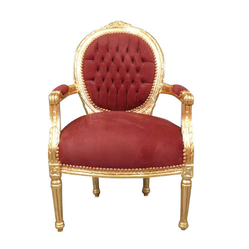 Louis XVI armchair red