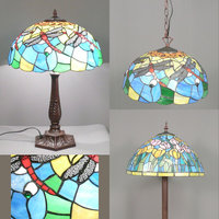Conjuntos Tiffany lámparas