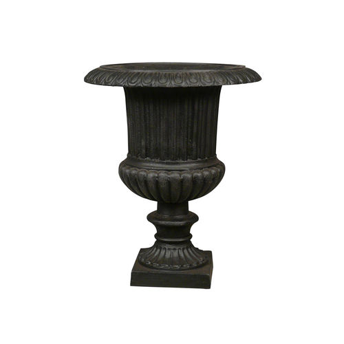Venetian cast iron urn