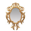 Miroir baroque Louis XV en bois doré