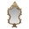 Miroir baroque Louis XV en bois doré