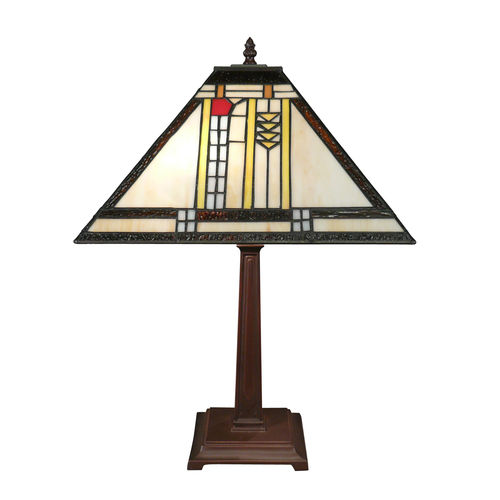 Art-Deco-Lampe Mission Tiffany