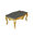 Baroque wooden coffee table in gilded wood
