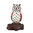 Tiffany Style Owl Lamp
