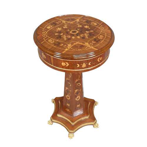 Napoleon style pedestal table