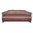Aviator sofa 3-seater brown mahogany