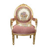 Louis XVI blue armchair