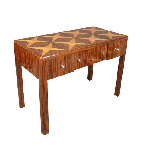 Luxurious Art Deco Desk: A Blend of Rosewood