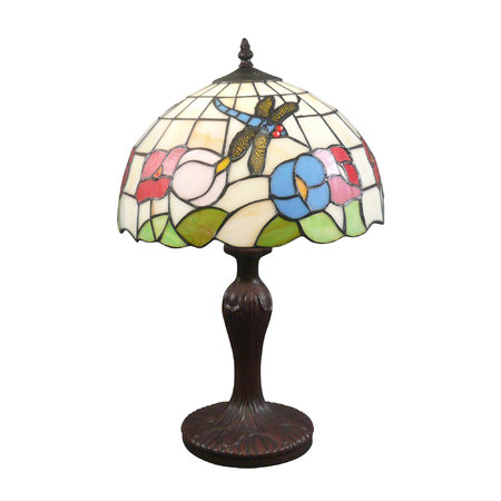 Si vous avez besoin de lampes de table Tiffany avec un décor floral, ce luminaire vous comblera de bonheur à chaque illumination.\\n\\n22/01/2018 16:50