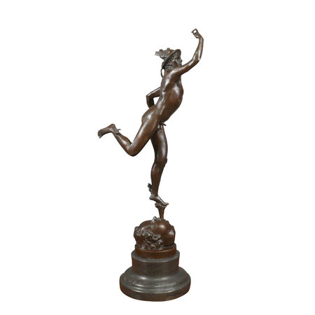 sculpture en bronze d'Hermes, Mercure le dieu volant.\\n\\n15/01/2015 15:06